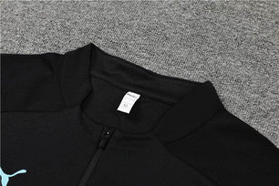 Manchester City Black Tracksuit - JerseyLegacy