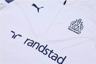Olympique de Marseille Blue and White Tracksuit - JerseyLegacy