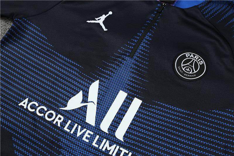 PSG Black and Blue Tracksuit - JerseyLegacy