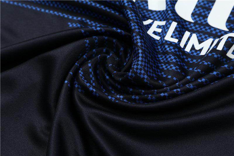 PSG Black and Blue Tracksuit - JerseyLegacy