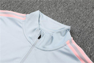Arsenal Dark Blue and White Tracksuit - JerseyLegacy