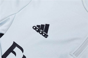 Arsenal Dark Blue and White Tracksuit - JerseyLegacy