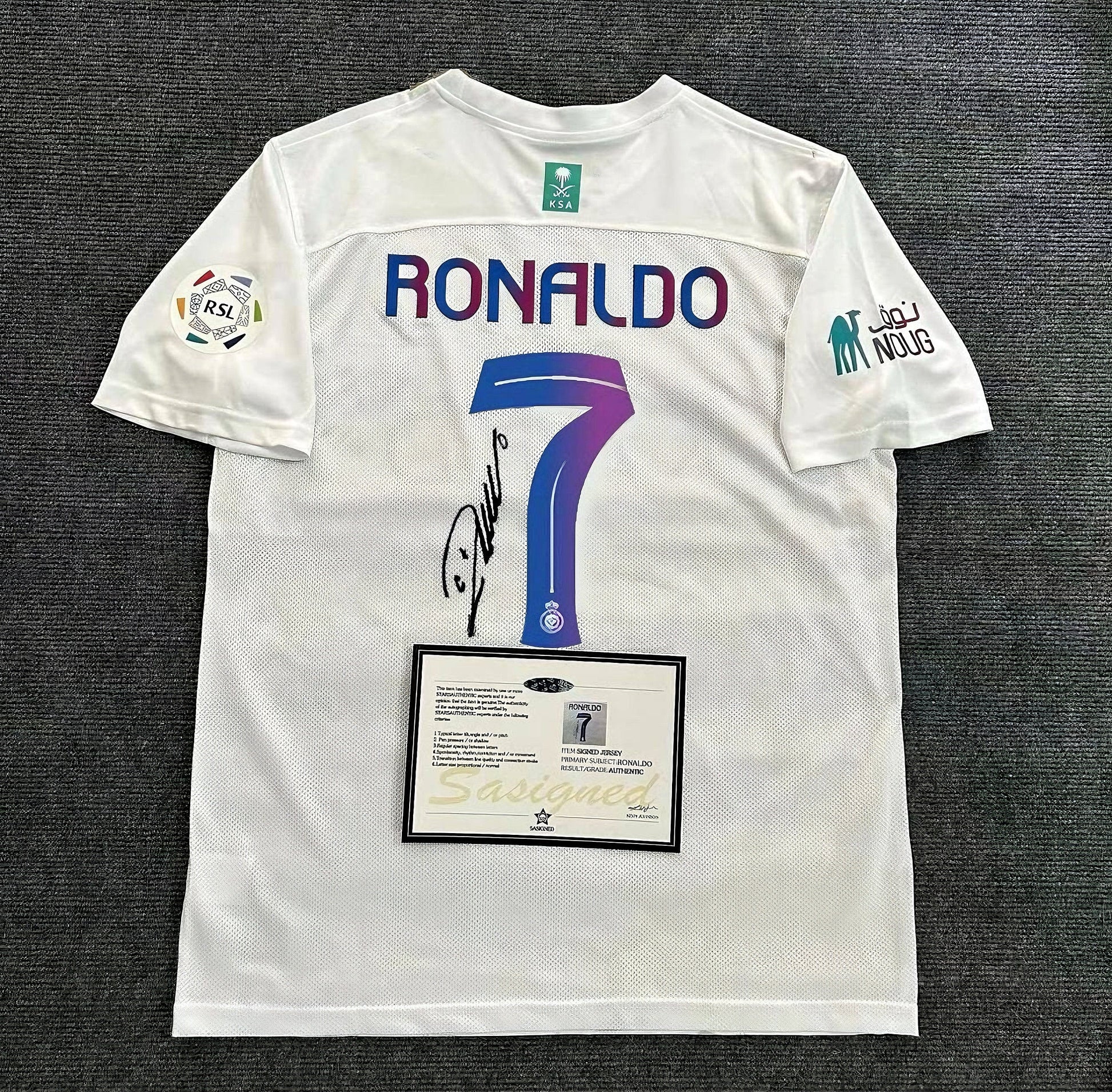 Al Nassr "Ronaldo" Signed Shirt