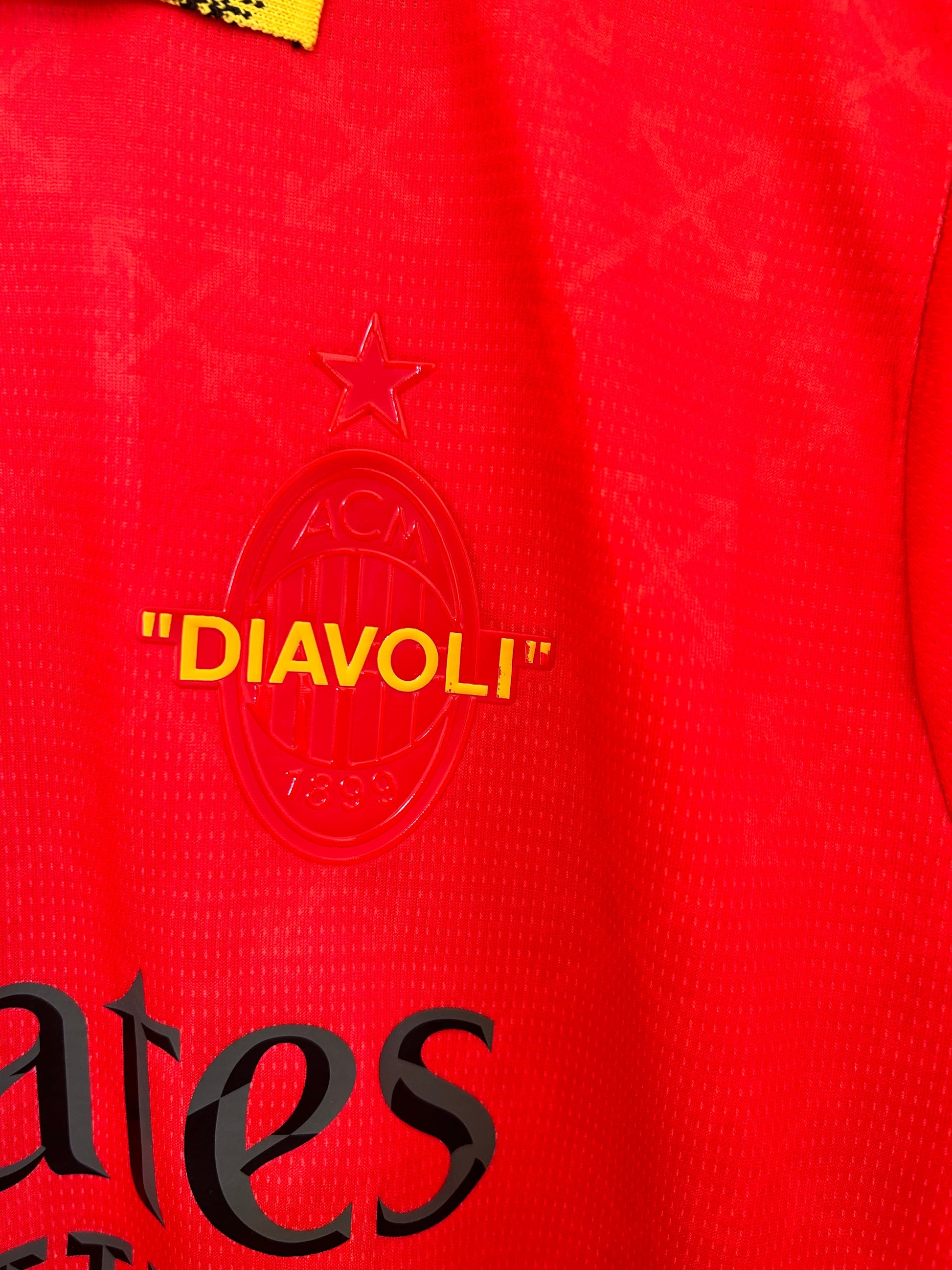 AC Milan x OFF White 2024-2025 Pre Match Kit