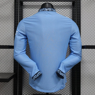 Manchester City 2024-2025 Home Kit Long Sleeve - JerseyLegacy