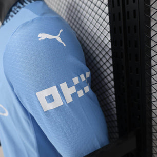 Manchester City 2024-2025 Home Kit Long Sleeve - JerseyLegacy