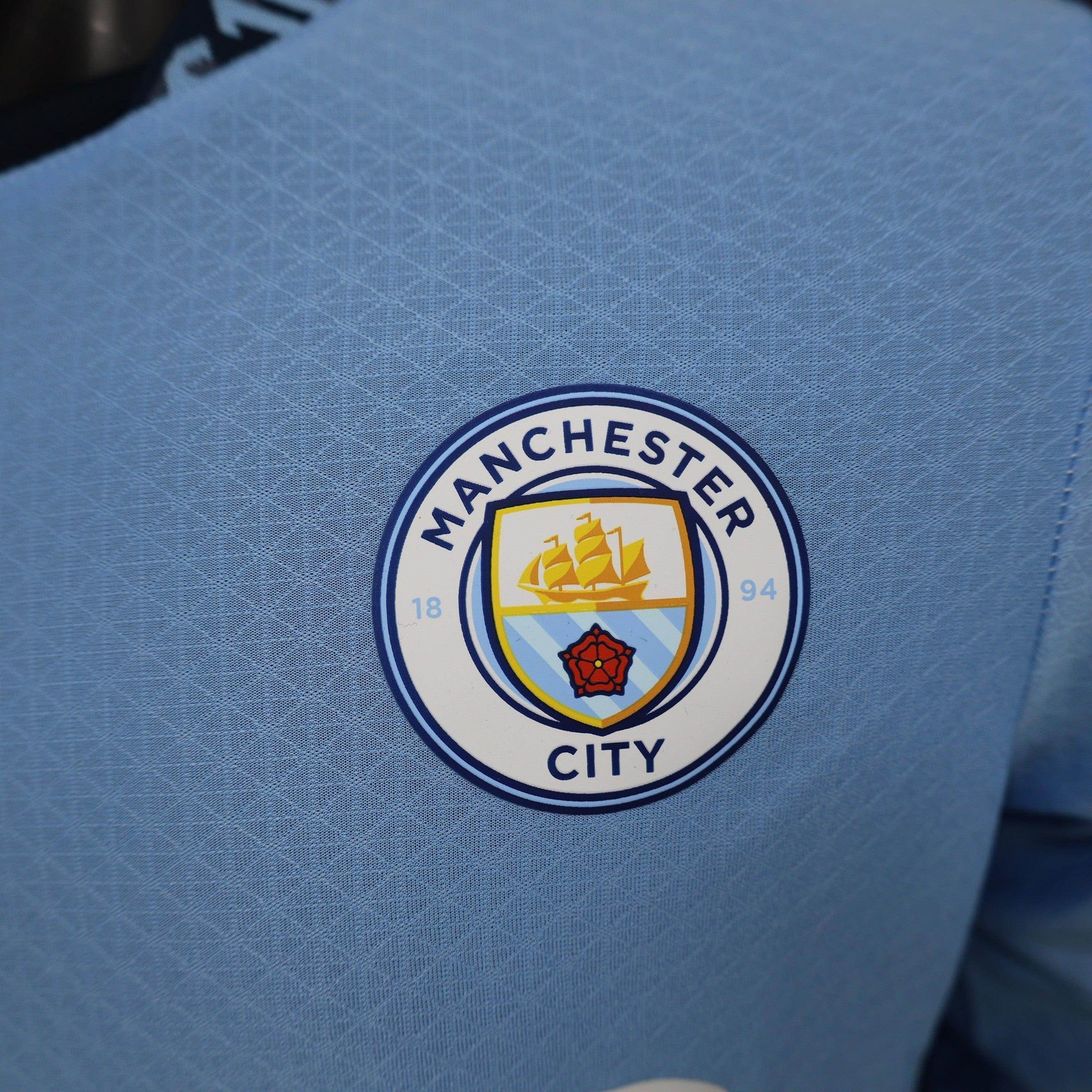 Manchester City 2024-2025 Home Kit Long Sleeve - JerseyLegacy