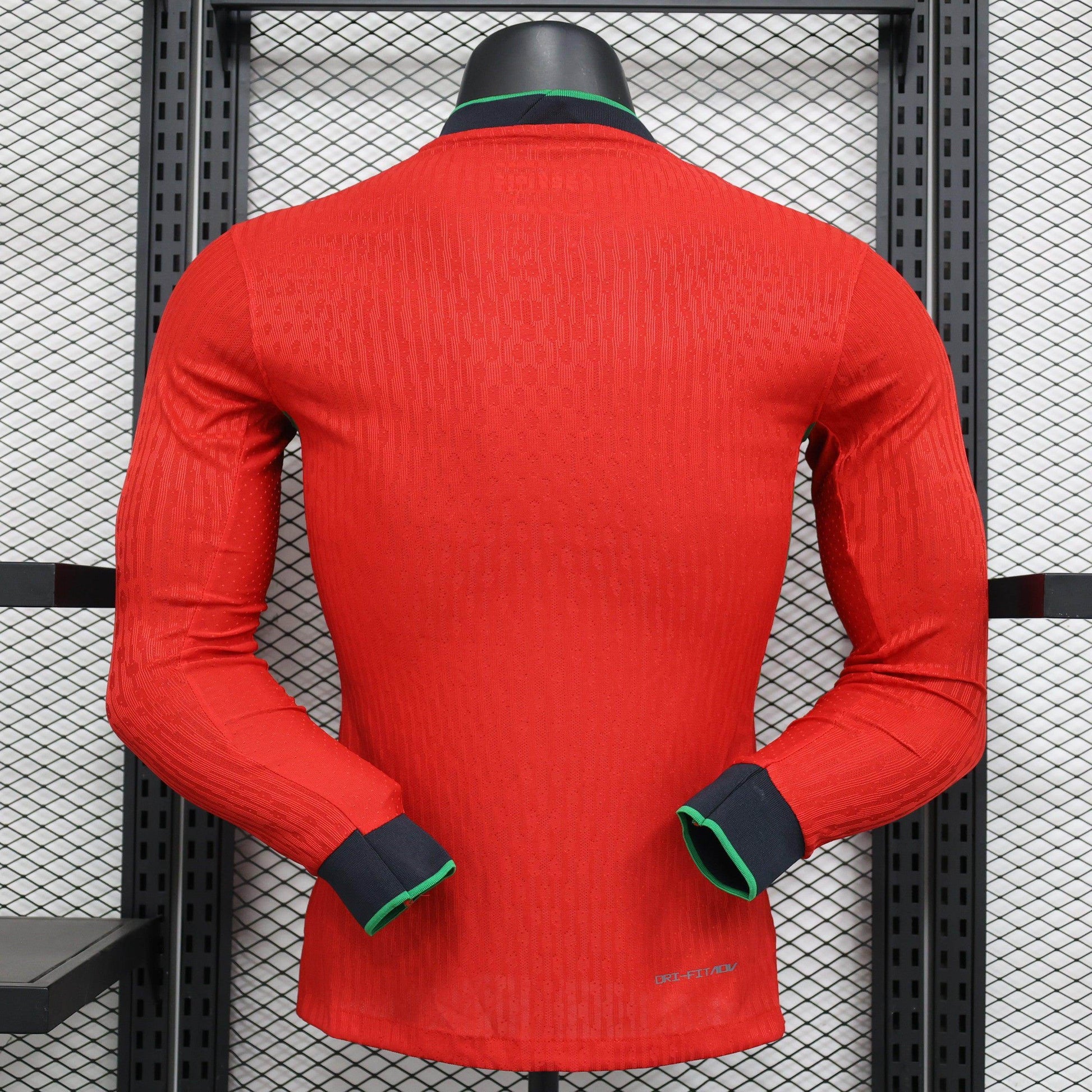 Portugal 2024-2025 Home Kit Long Sleeve - JerseyLegacy