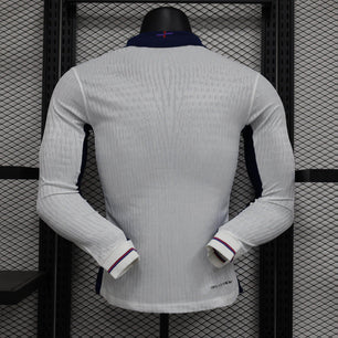 England 2024-2025 Home Kit Long Sleeve - JerseyLegacy