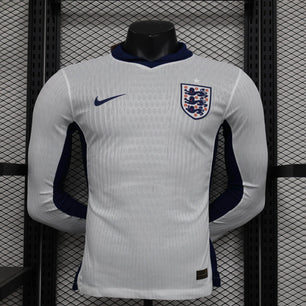 England 2024-2025 Home Kit Long Sleeve - JerseyLegacy