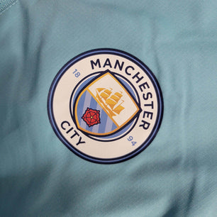 Manchester City Windbreaker Jacket 23/24 - Blue and White - JerseyLegacy