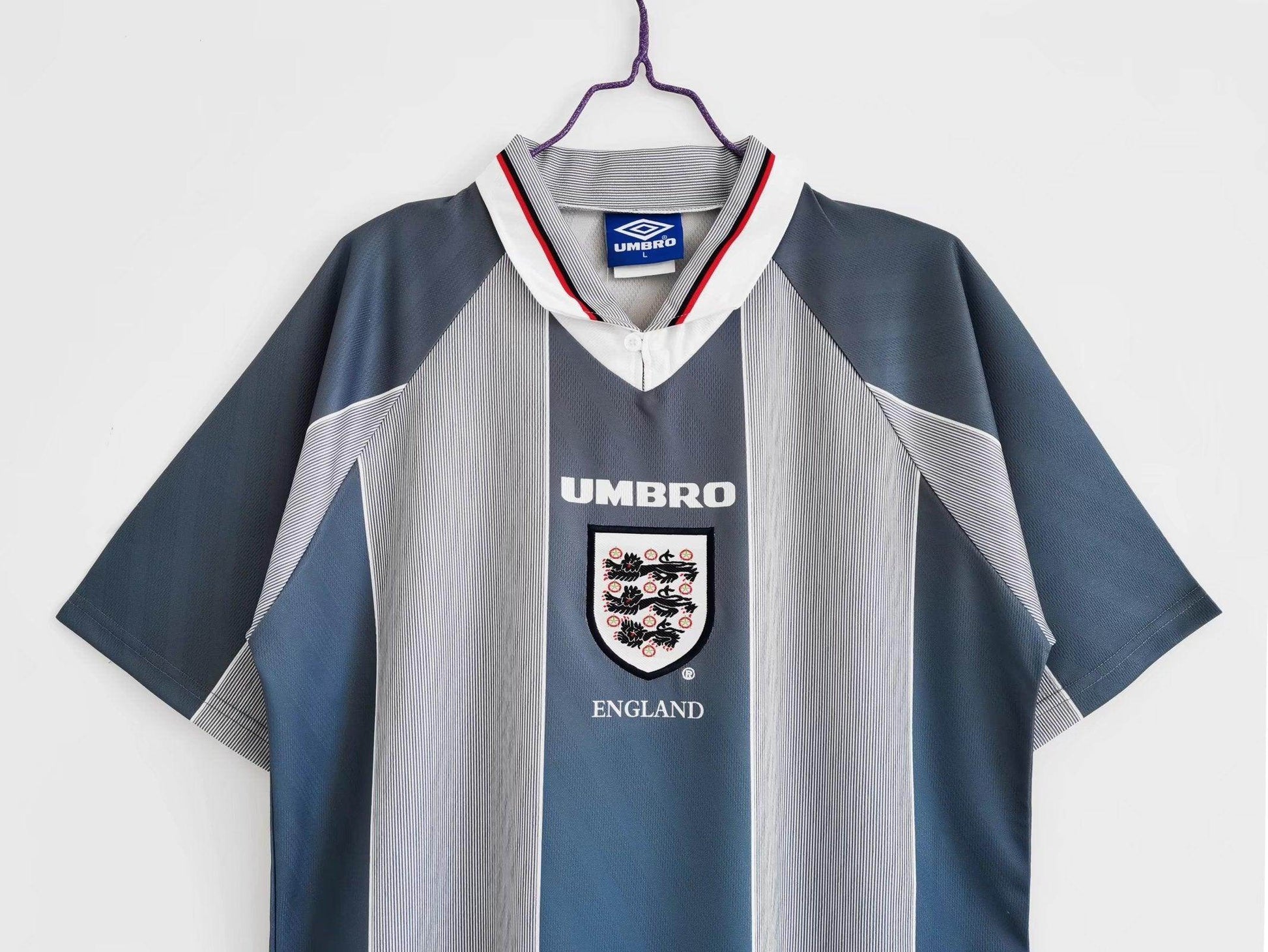 England 1996-1997 Away Kit - JerseyLegacy