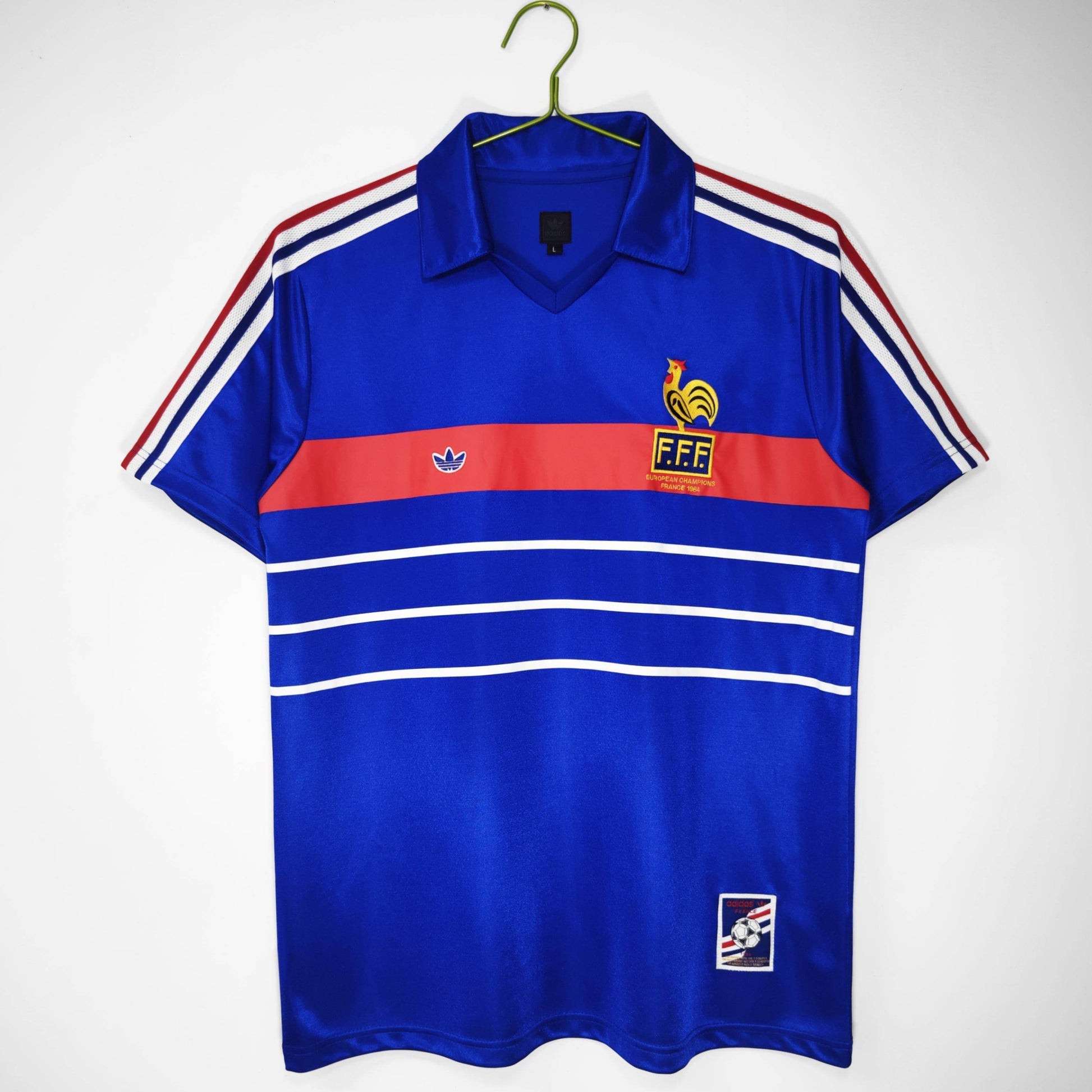 France 1984-1985 Home Kit - JerseyLegacy