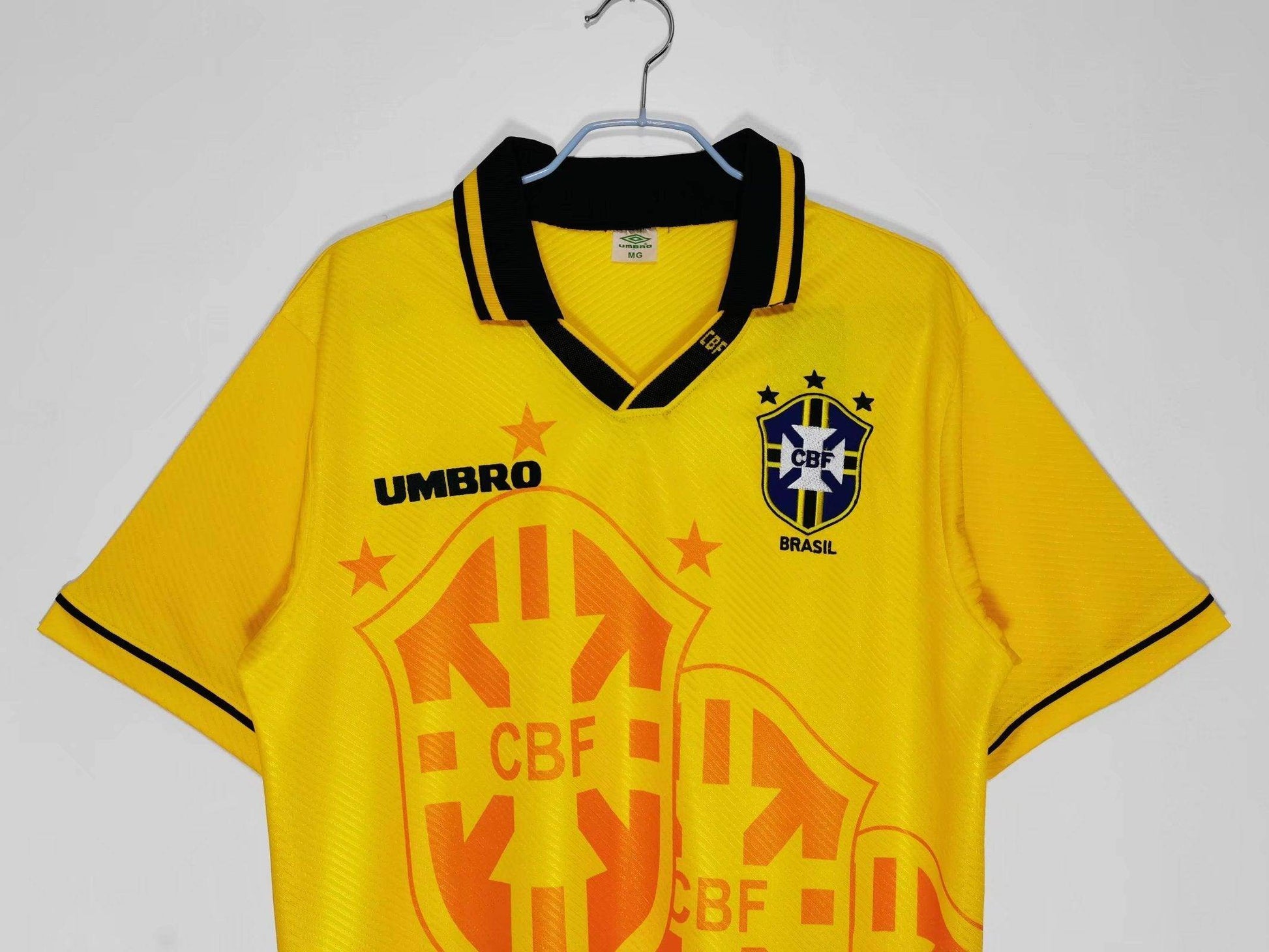 Brazil 1994-1995 Home Kit - JerseyLegacy