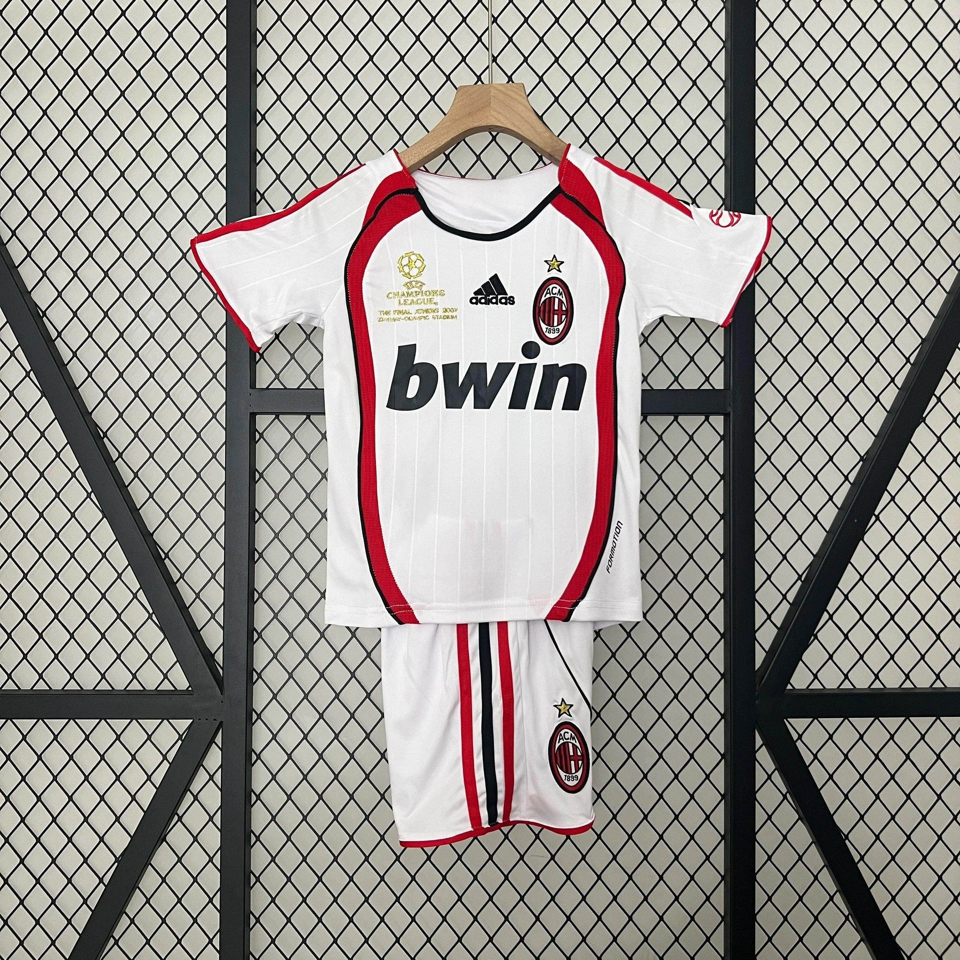 Ac Milan 06/07 Away Jersey Kids - JerseyLegacy