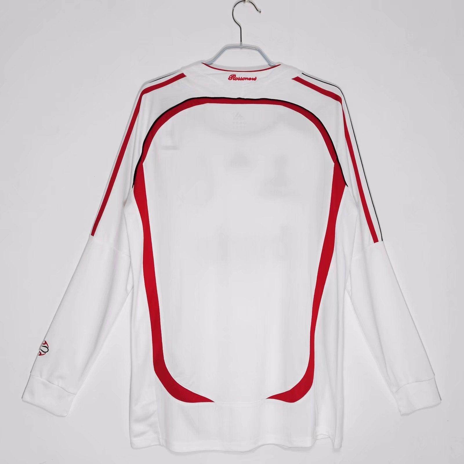 AC Milan 2007-2008 Long Sleeve Away Kit - JerseyLegacy