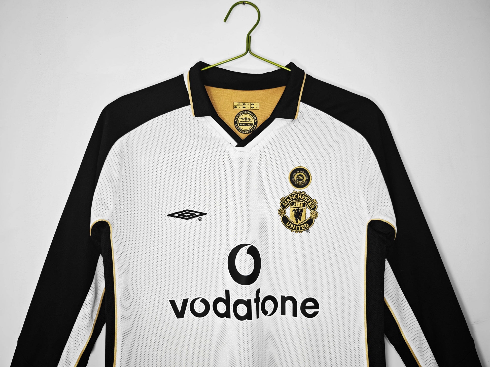 Manchester United 2001-2002 Long Sleeve Third Kit - JerseyLegacy