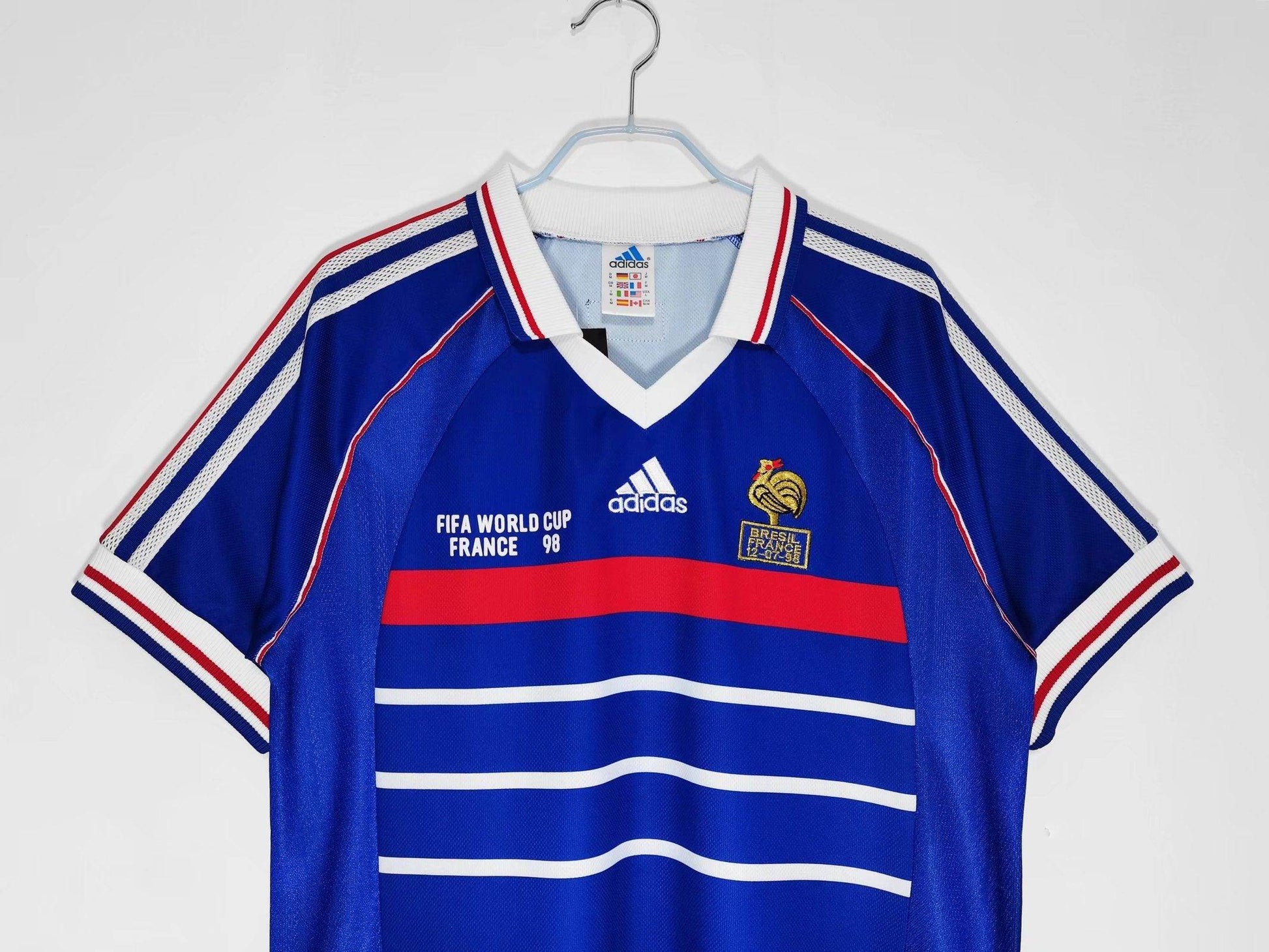 France 1998 World Cup Home Kit - JerseyLegacy