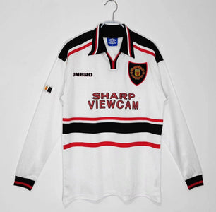 Manchester United 1997–1998 Long Sleeve Away Kit - JerseyLegacy