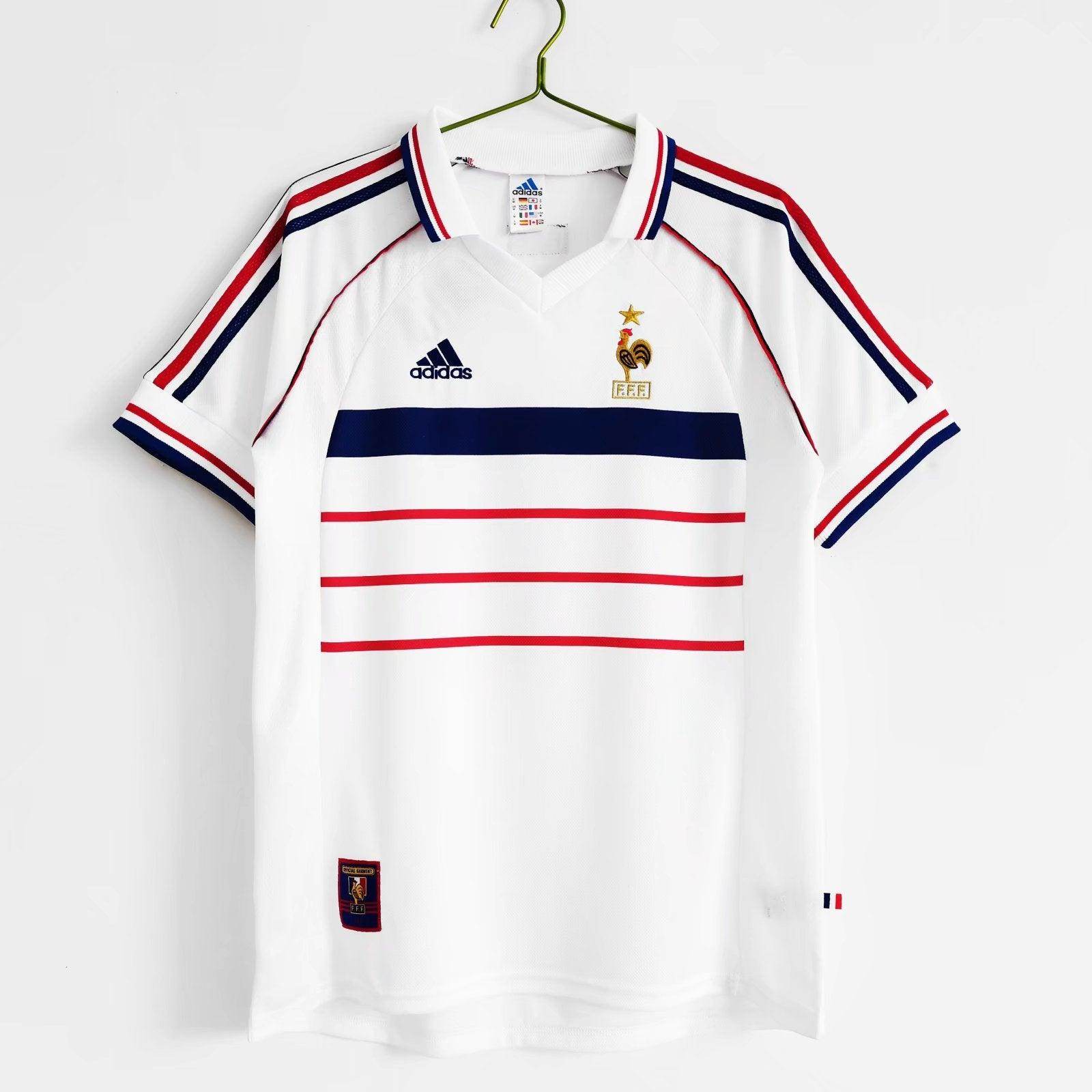 France 1998-1999 Away Kit - JerseyLegacy