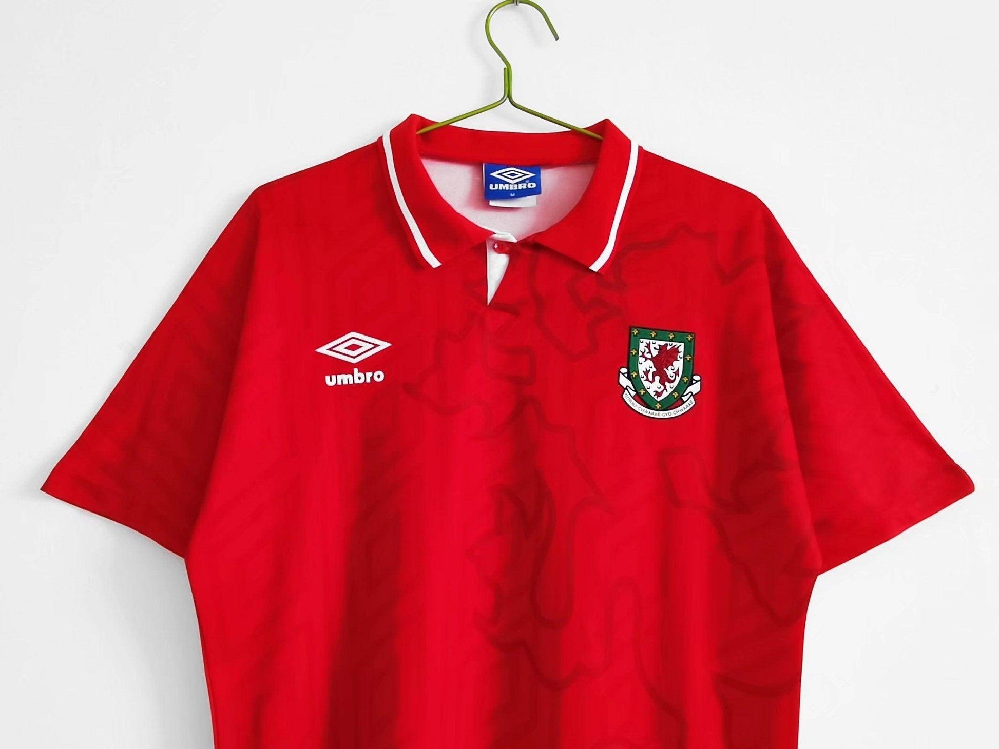 Wales 1996-1998 Home Kit - JerseyLegacy