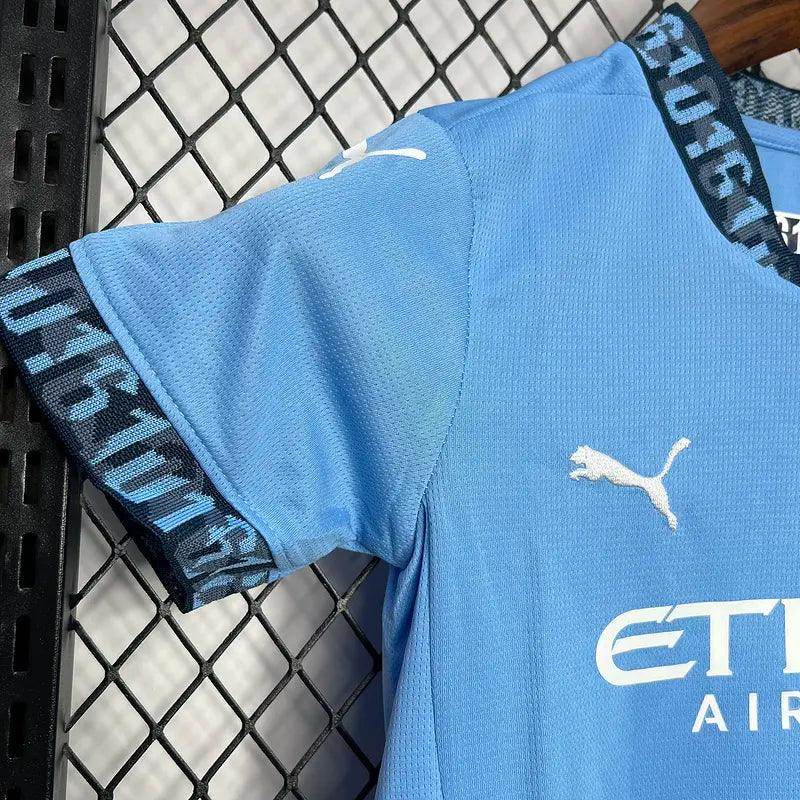 Manchester City Home 24/25 Kids - JerseyLegacy