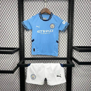 Manchester City Home 24/25 Kids - JerseyLegacy