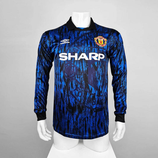 Manchester United 1992-1993 Long Sleeve Away Kit - JerseyLegacy