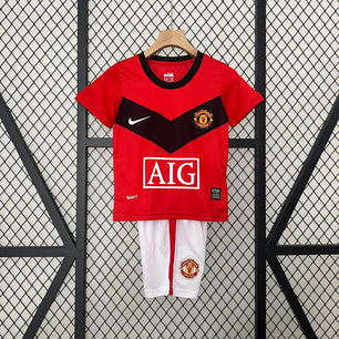 Manchester United Retro 09/10 Home Jersey Kids - JerseyLegacy