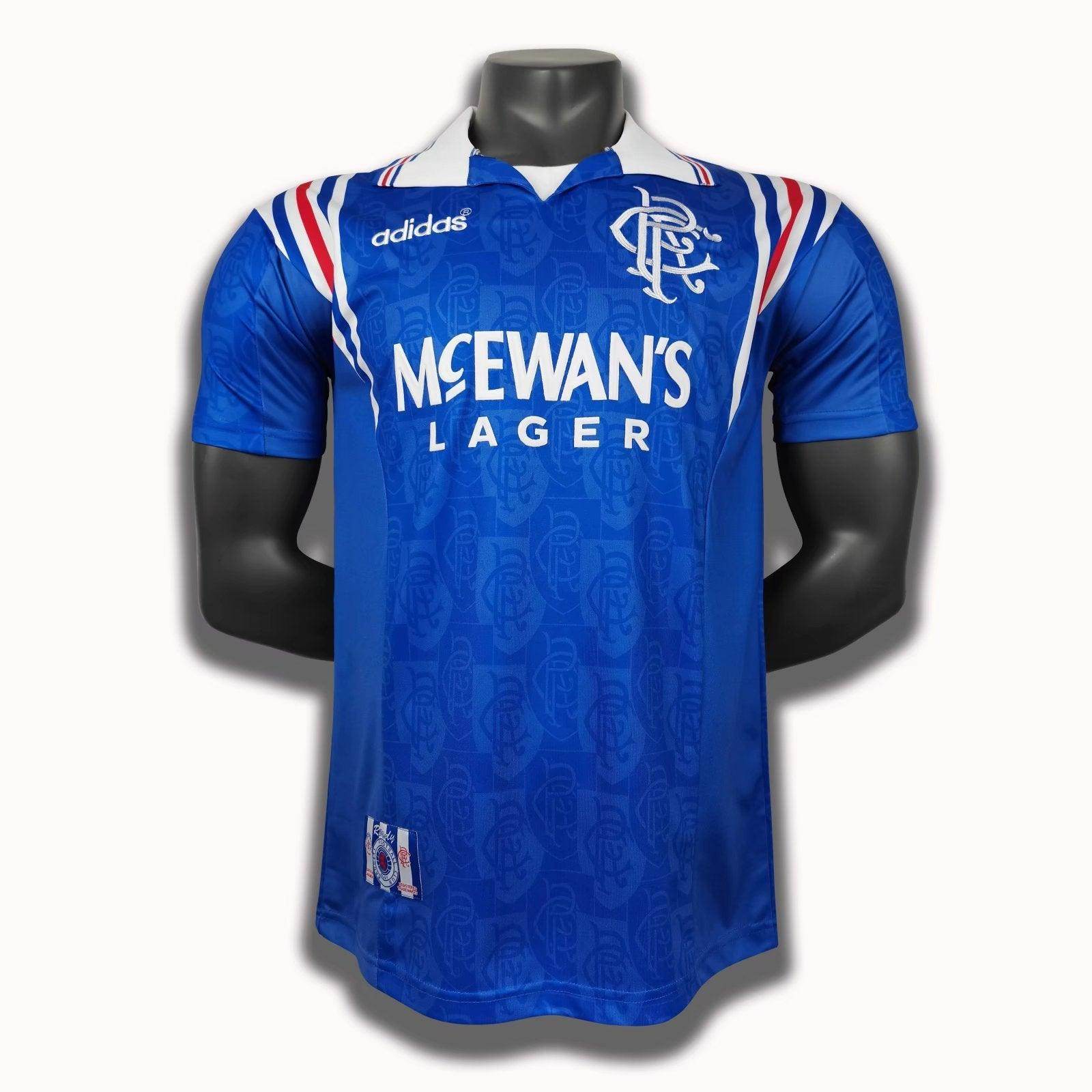 Rangers FC 1996-1998 Home Kit - JerseyLegacy