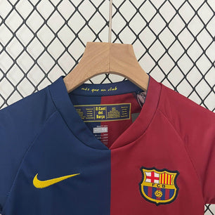 Barcelona 08/09 Home Jersey Kids - JerseyLegacy