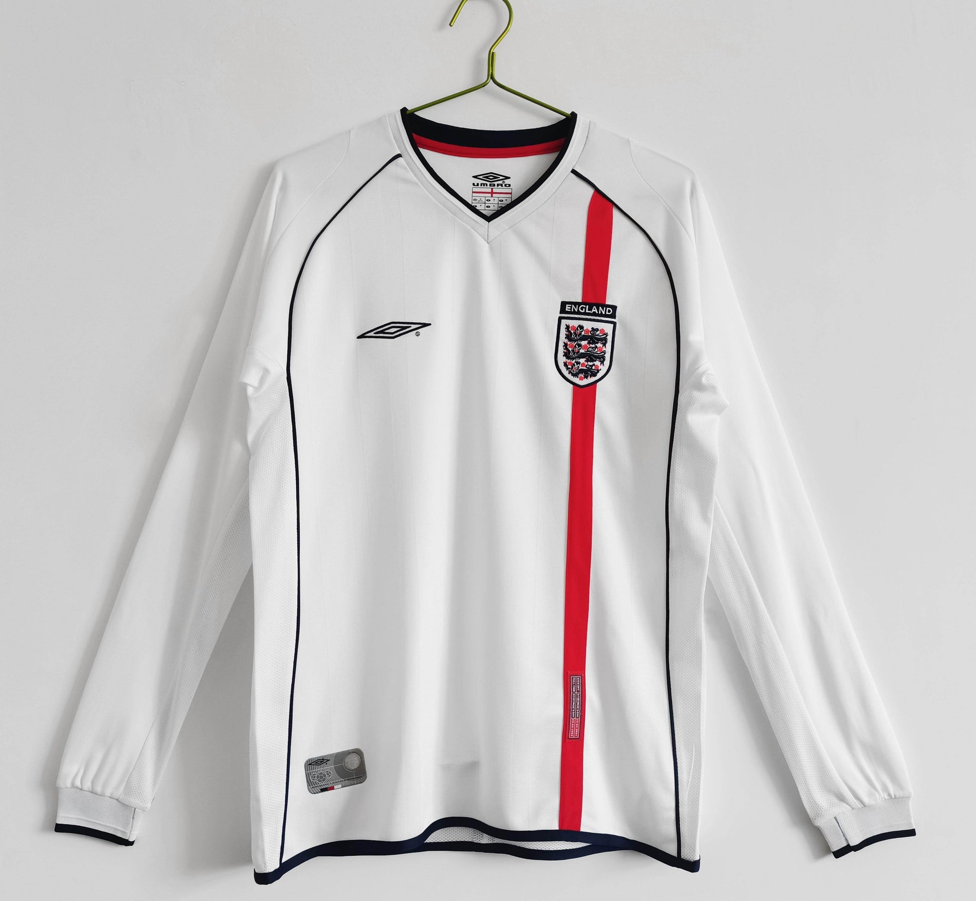 England 2006-2007 Long Sleeve Home Kit - JerseyLegacy