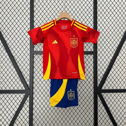 Spain 2024 Home Jersey Kids - JerseyLegacy