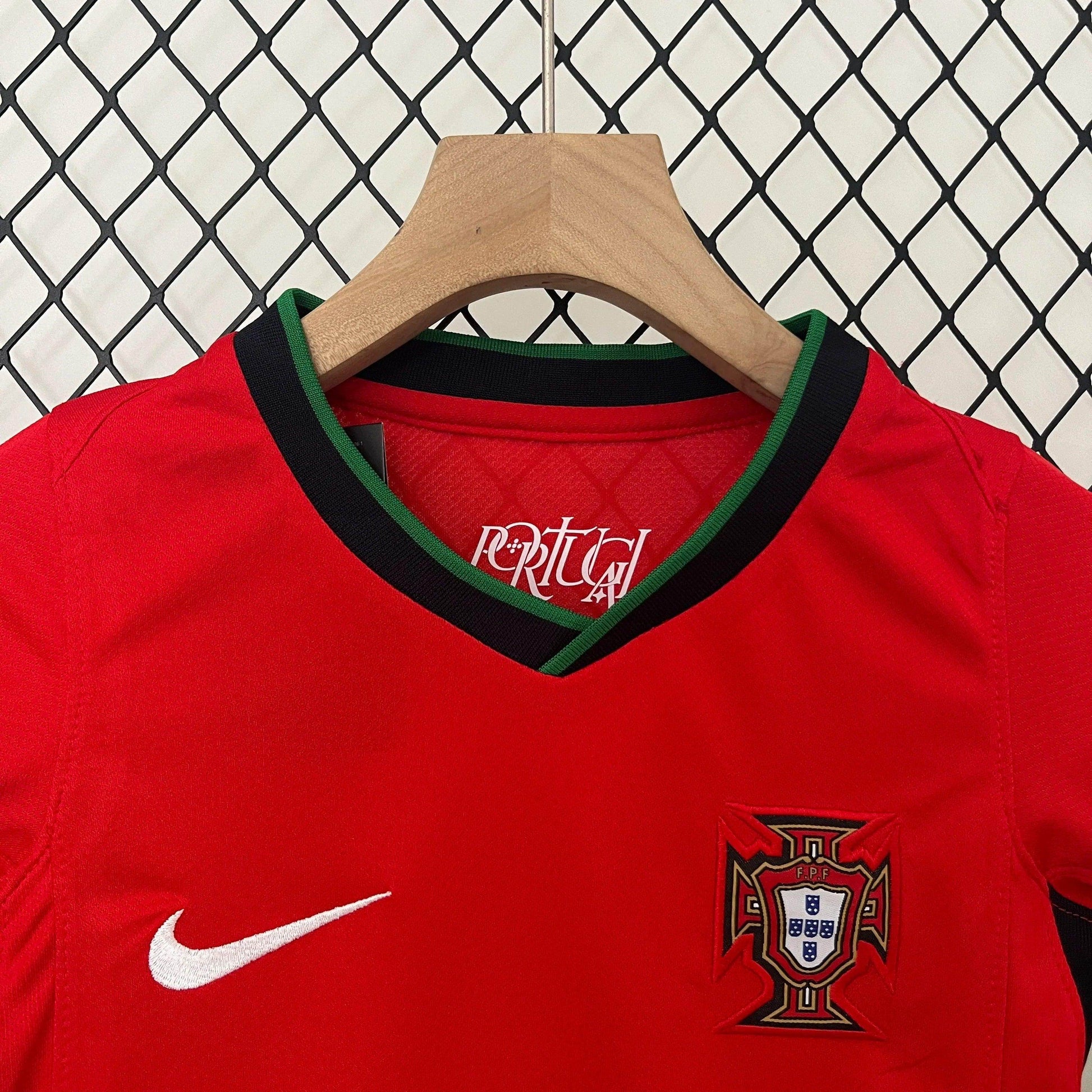 Portugal 2024 Home Jersey Kids - JerseyLegacy