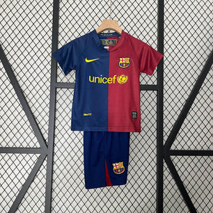 Barcelona 08/09 Home Jersey Kids - JerseyLegacy