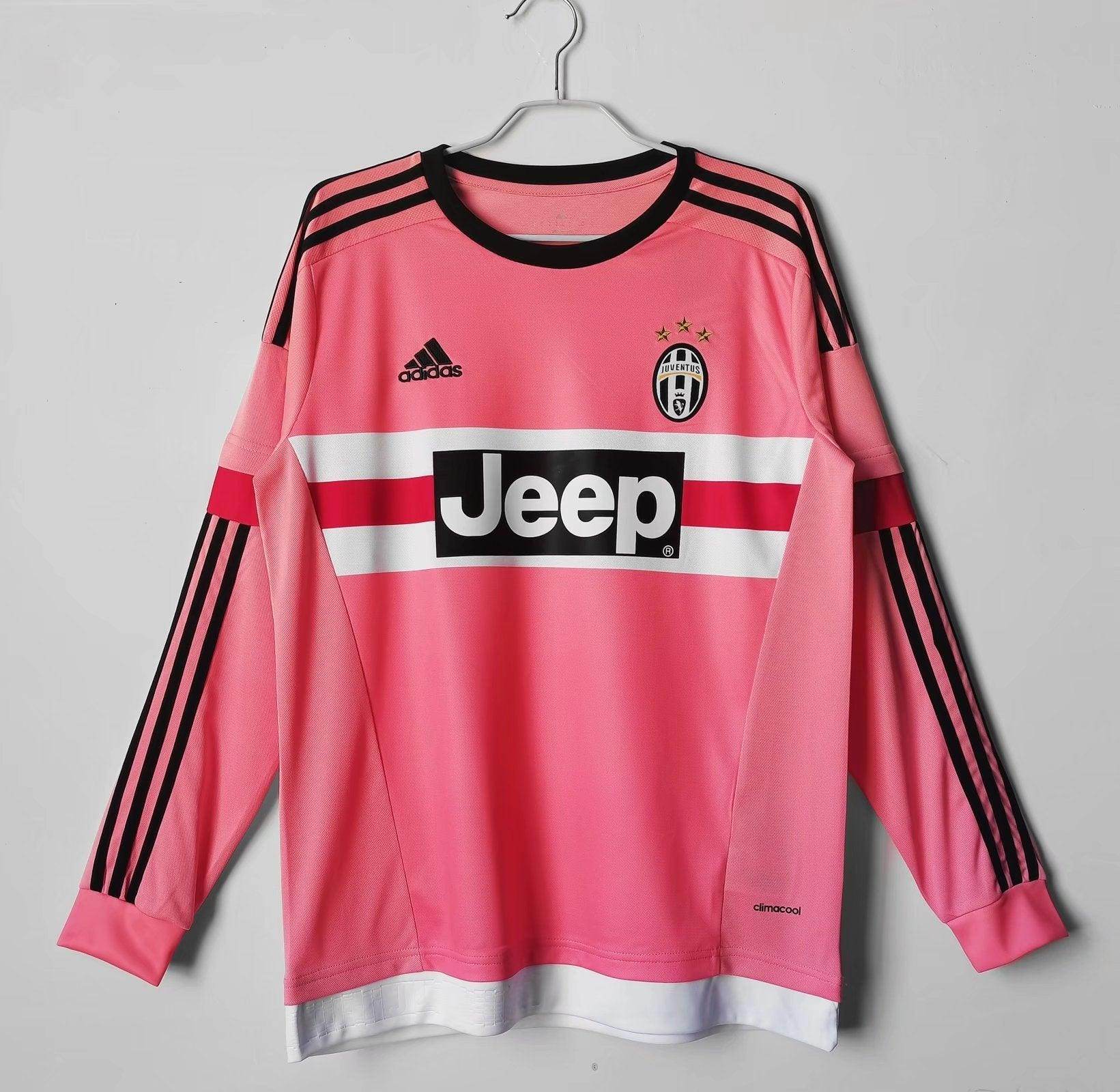 Juventus 2015-2016 Long Sleeve Away Kit - JerseyLegacy