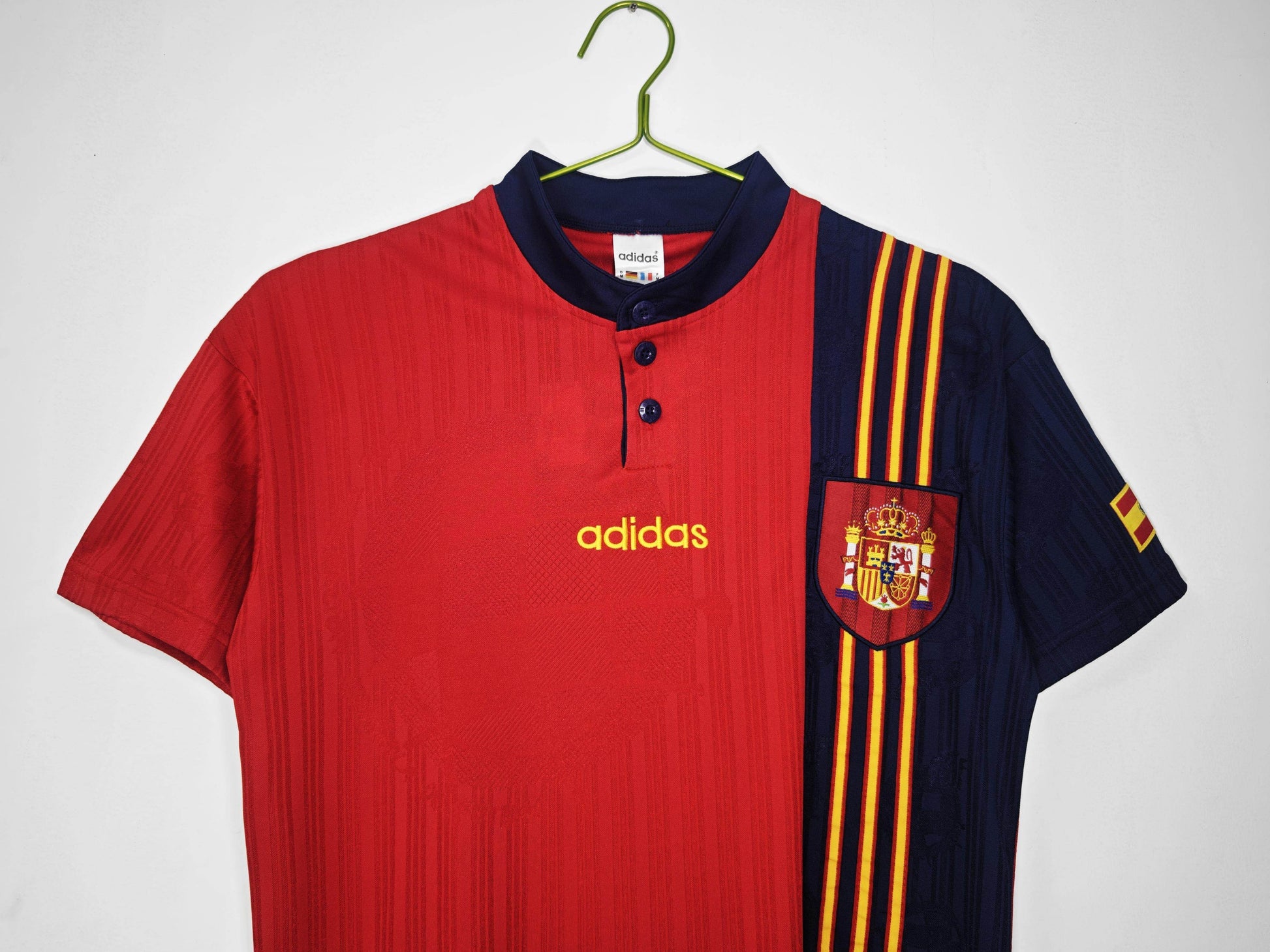 Spain 1996-1997 Home Kit - JerseyLegacy