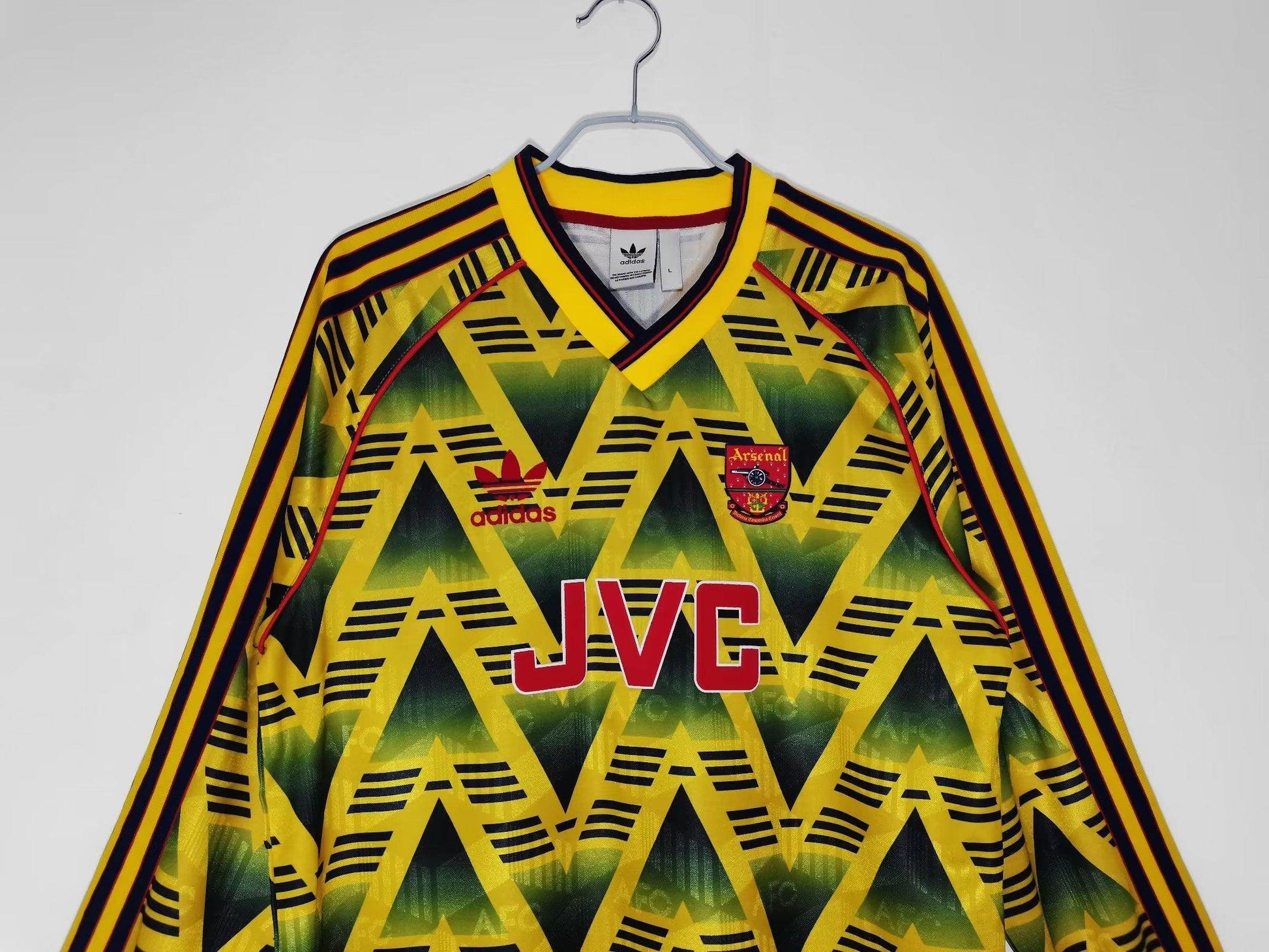 Arsenal 1991-1993 Long Sleeve Away Kit - JerseyLegacy