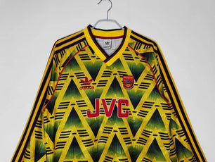 Arsenal 1991-1993 Long Sleeve Away Kit - JerseyLegacy