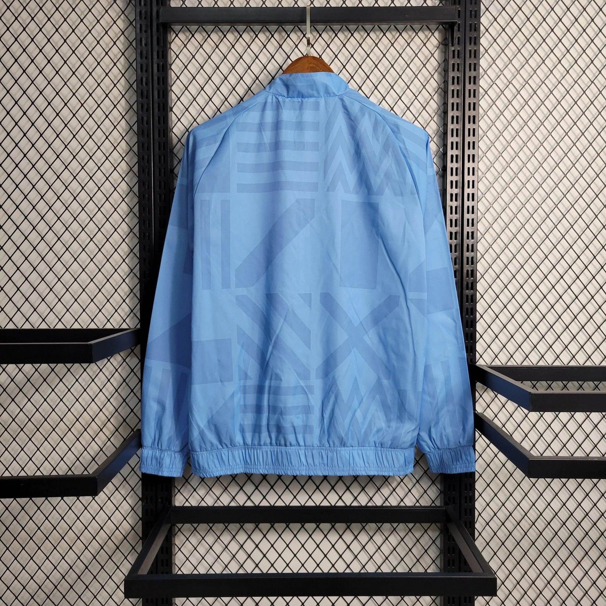 Manchester City Windbreaker Jacket 23/24 - Blue - JerseyLegacy