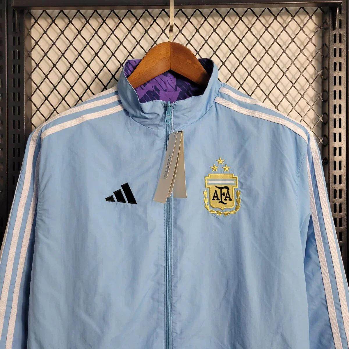 Argentina Windbreaker Jacket Reversible 2023 - JerseyLegacy