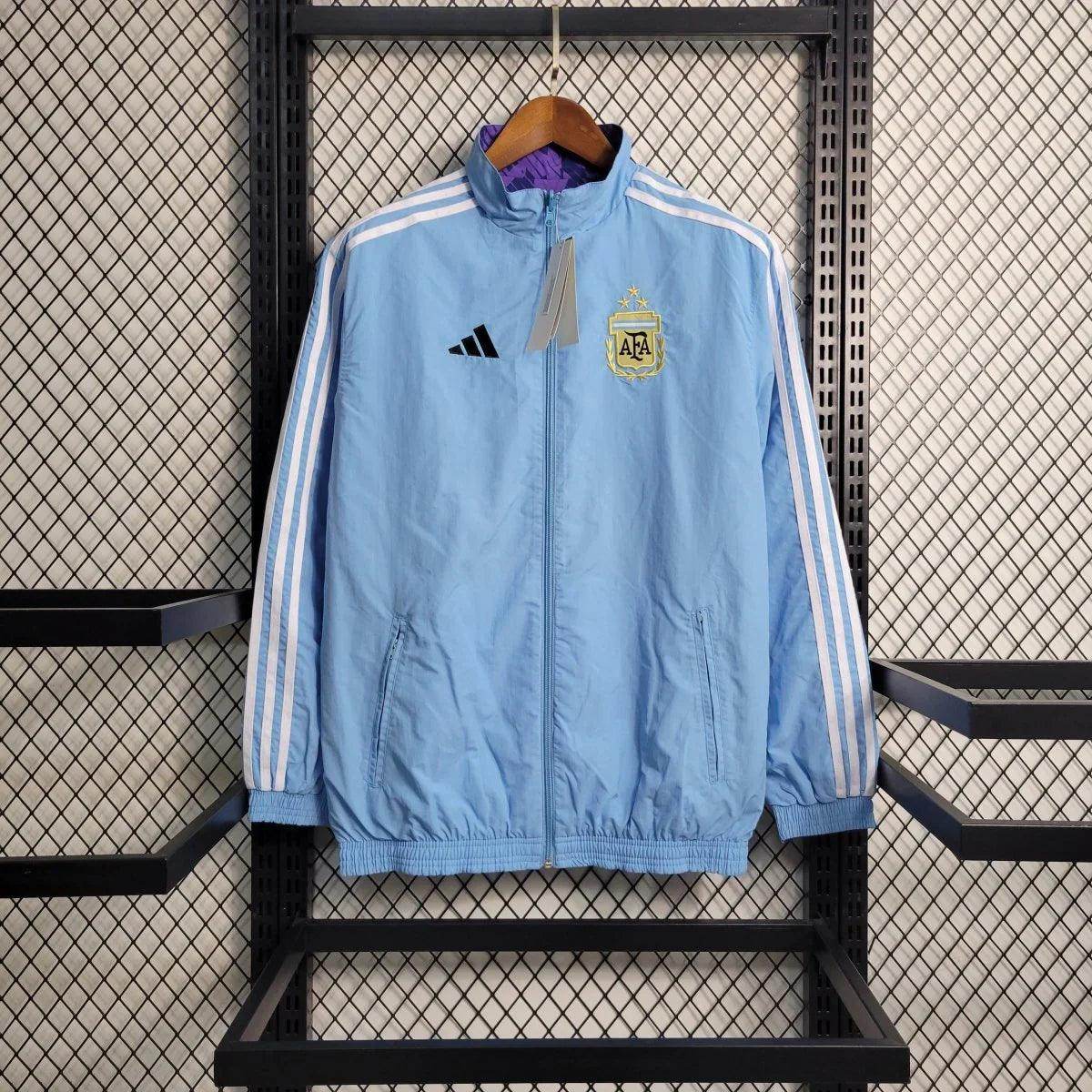 Argentina Windbreaker Jacket Reversible 2023 - JerseyLegacy