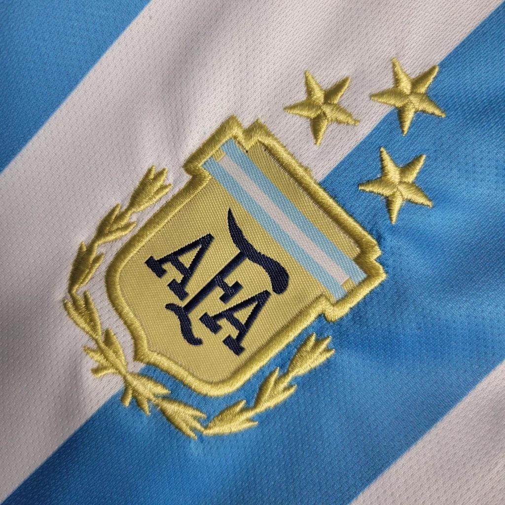 Argentina 2022 World Cup Home Jersey Kids - JerseyLegacy