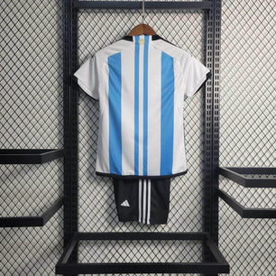 Argentina 2022 World Cup Home Jersey Kids - JerseyLegacy