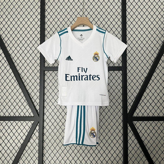 Real Madrid 17/18 Home Jersey Kids - JerseyLegacy