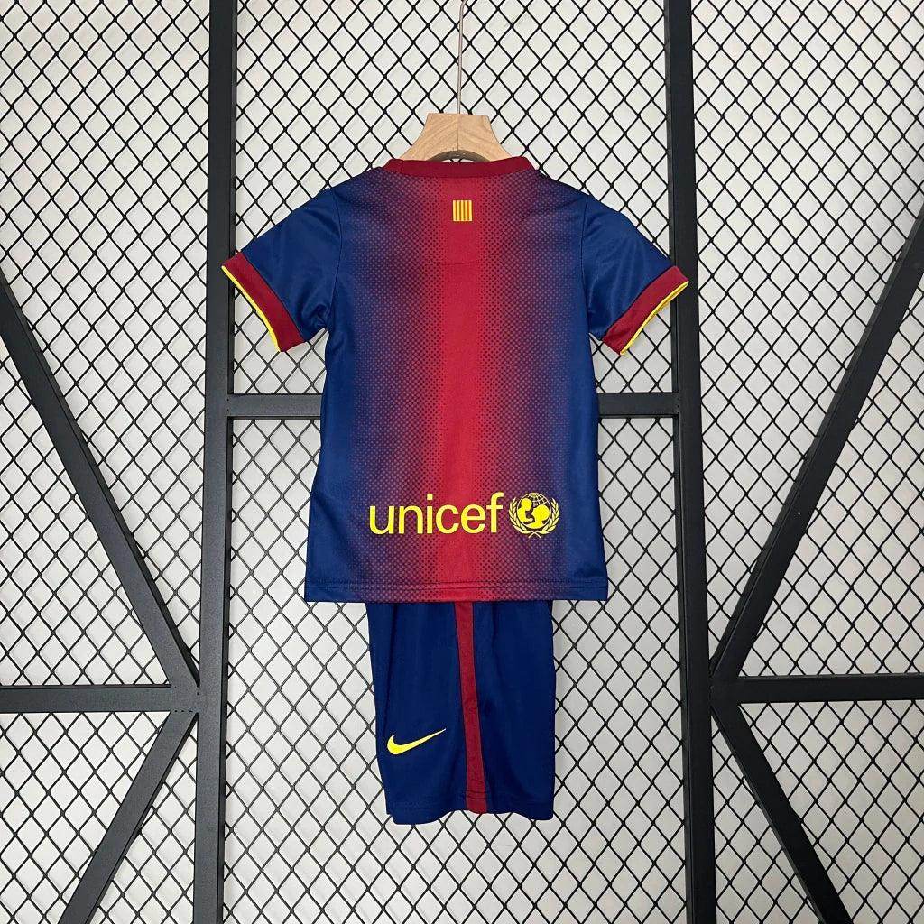 Barcelona 12/13 Home Jersey Kids - JerseyLegacy